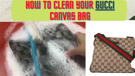 how to clean a gucci wallet|repairing vintage Gucci handbag.